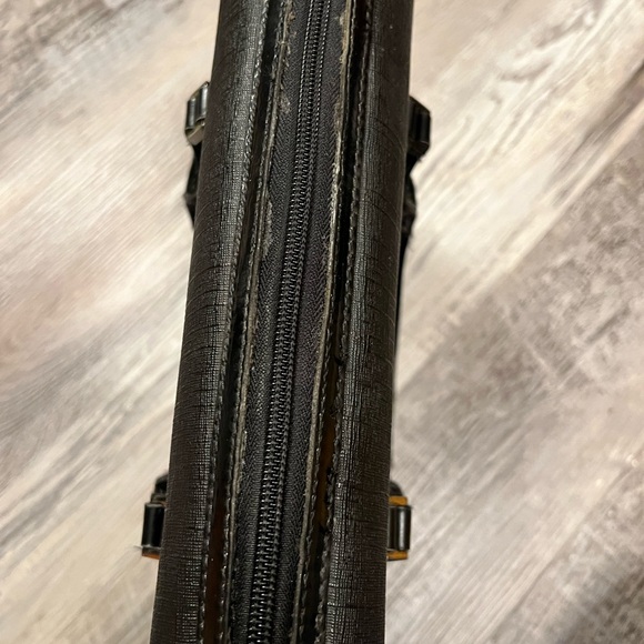 Rare vintage authentic Gucci Black briefcase bag - Picture 17 of 17